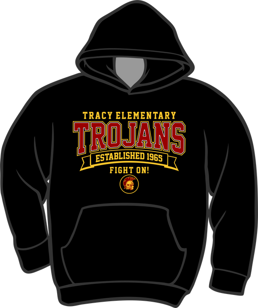 Tracy New Black Hoodie
