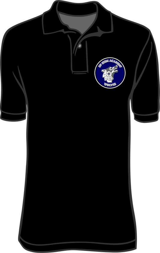 BP STEM Academy Black Polo with Patch
