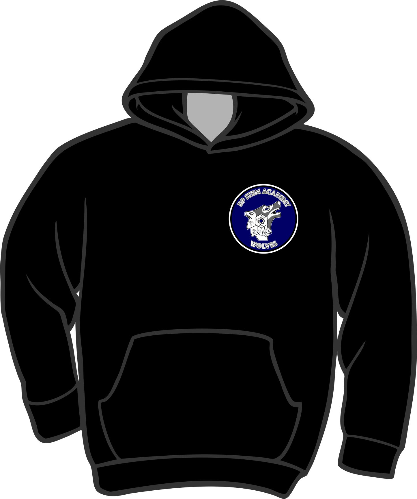 BP STEM Academy Black Hoodie