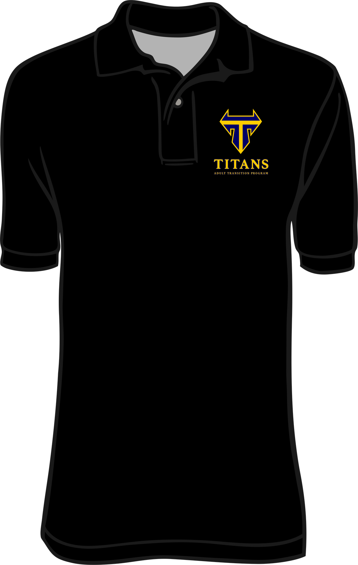 ATP Black Polo