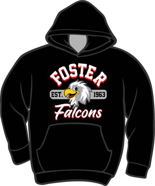 Foster Black Hoodies