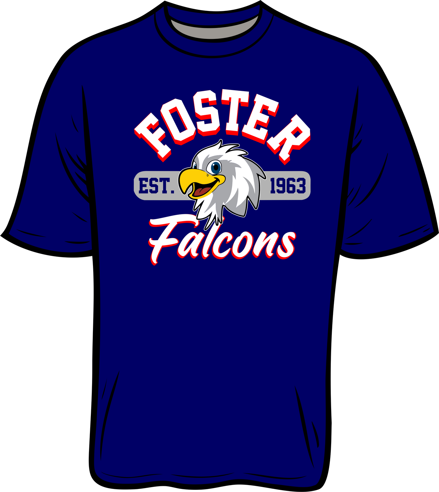 Foster Navy Shirt
