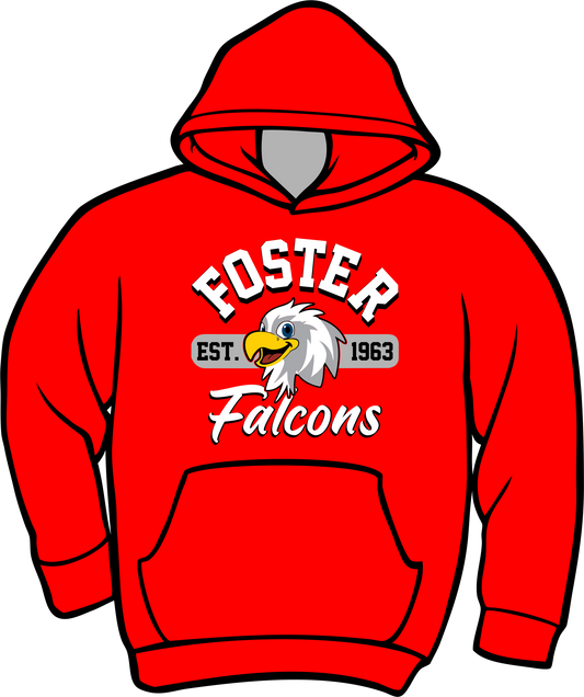 Foster Red Hoodie