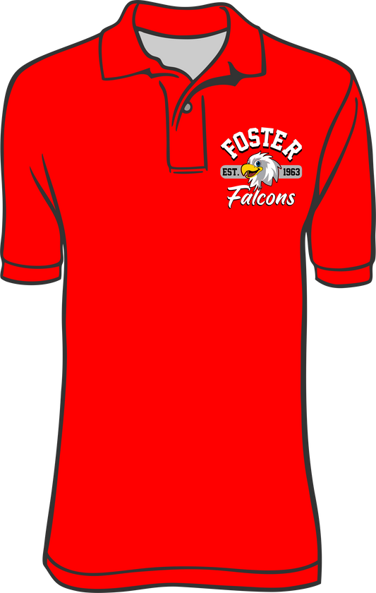 Foster Red Polo