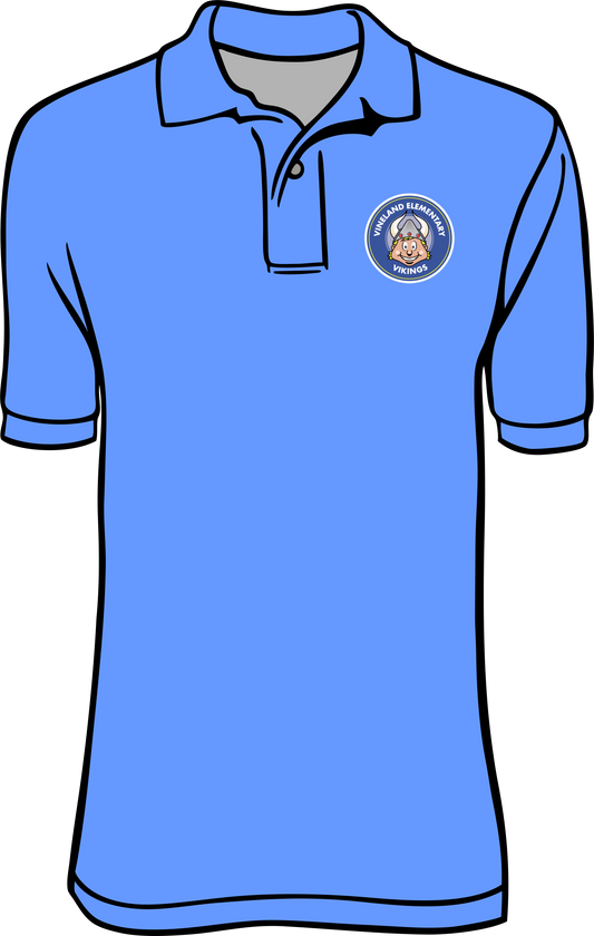 Vineland Light Blue Polo