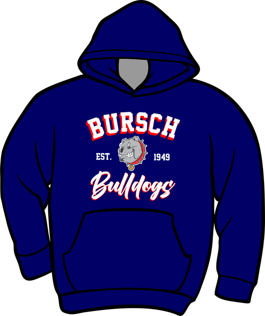 Bursch Navy Hoodie