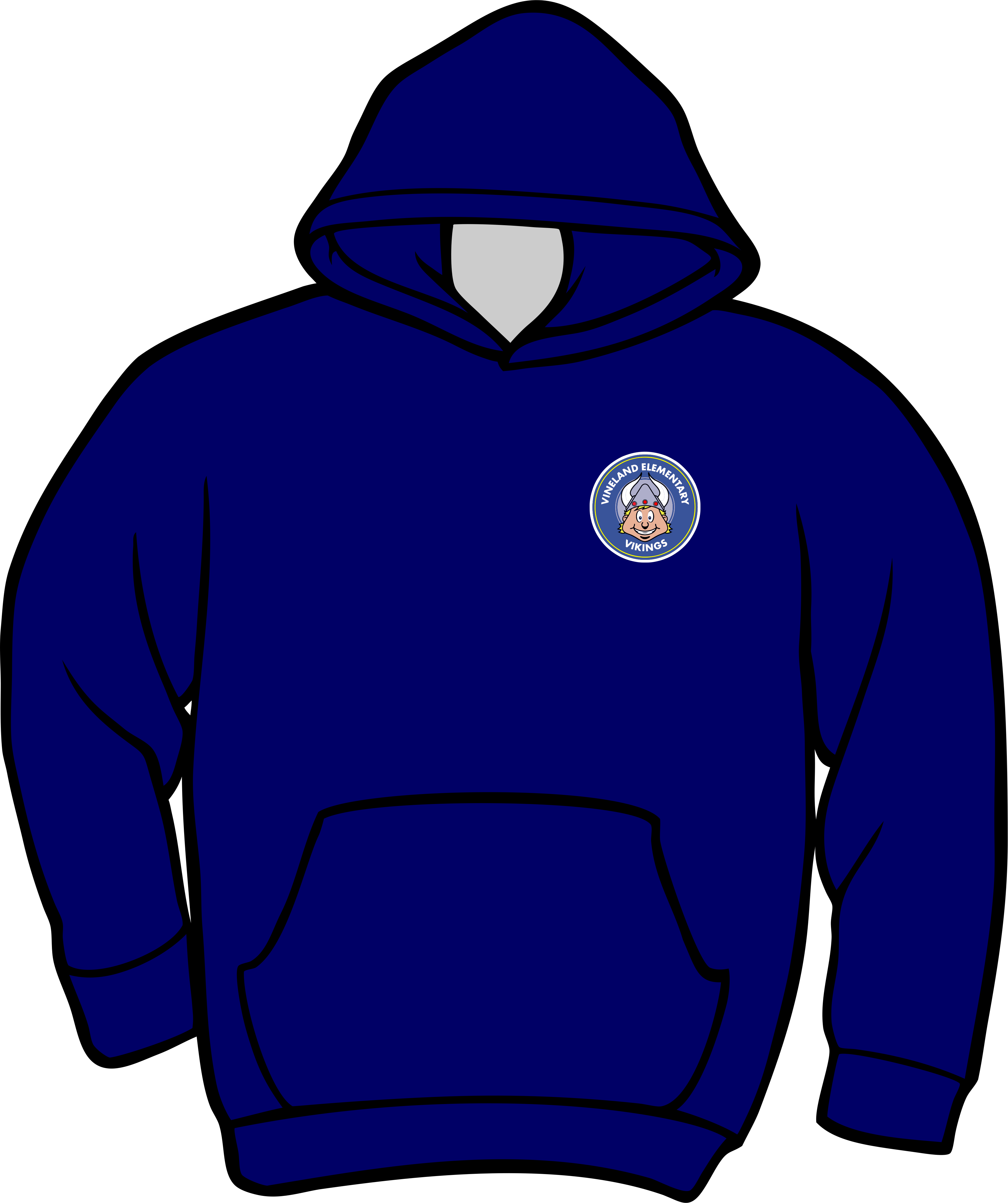 Vineland Navy Hoodie – MCPSchoolwear.com
