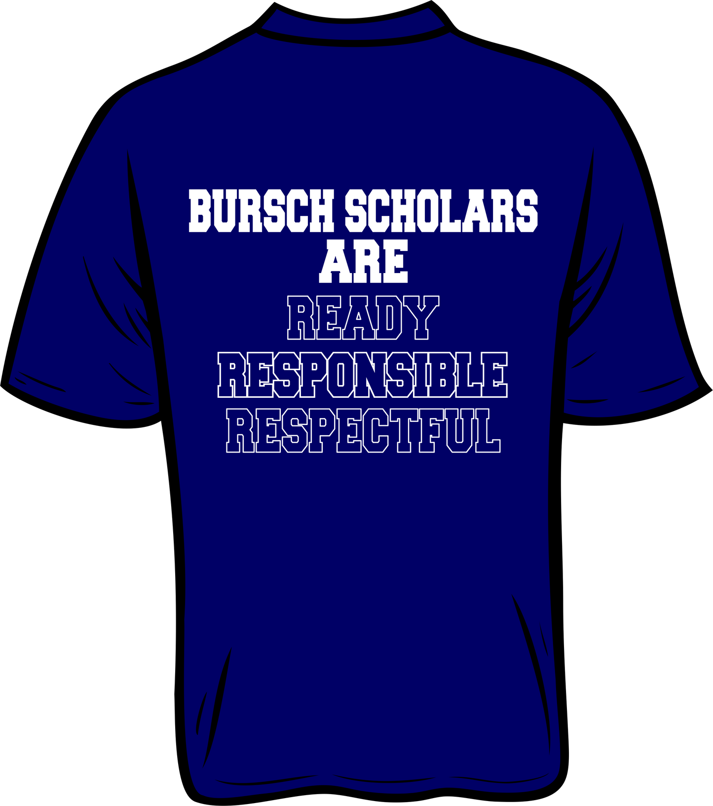 Bursch B Navy Shirt