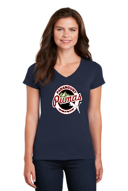 Paramount Navy V-Neck