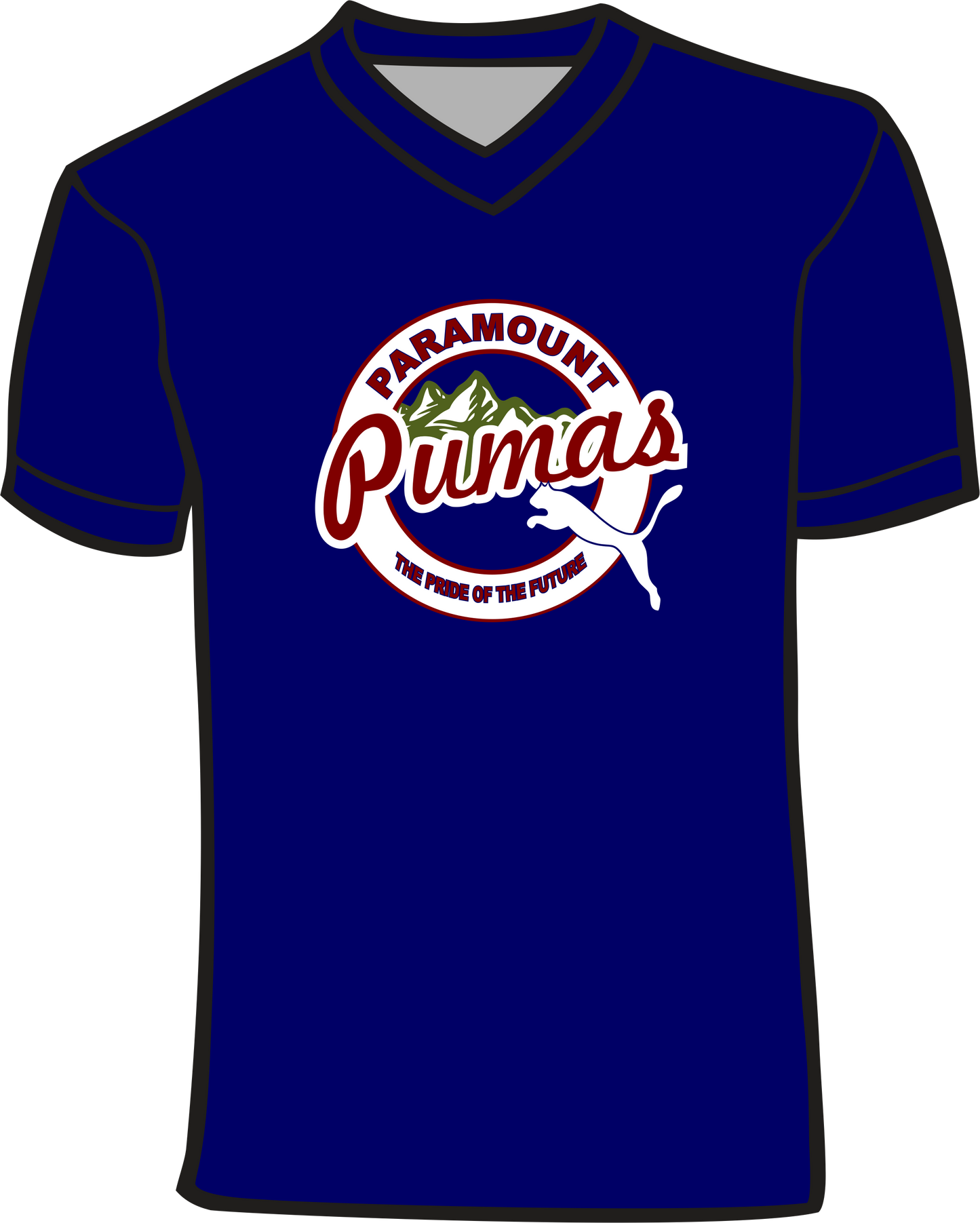 Paramount Navy V-Nevy