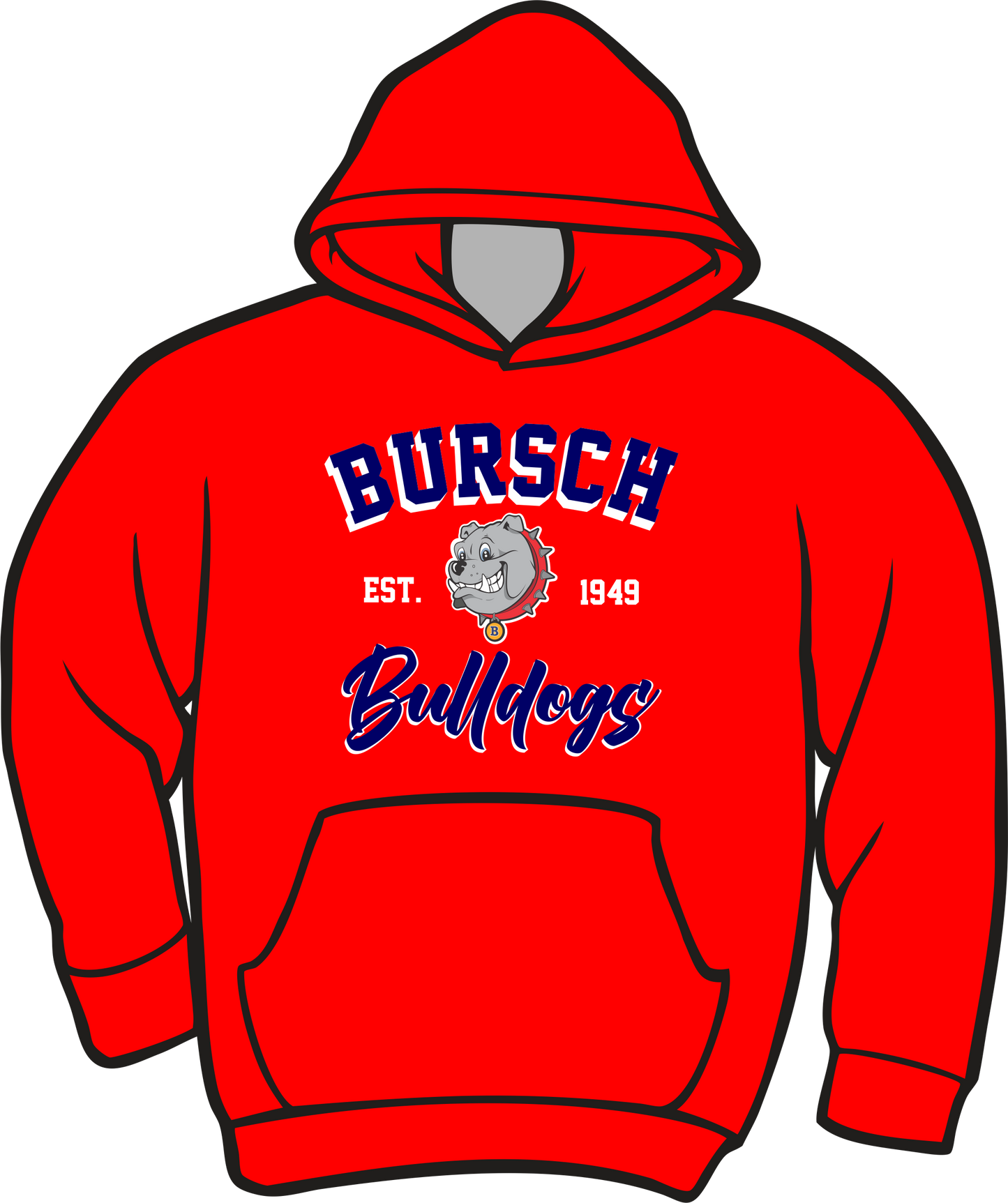 Bursch Red Hoodie