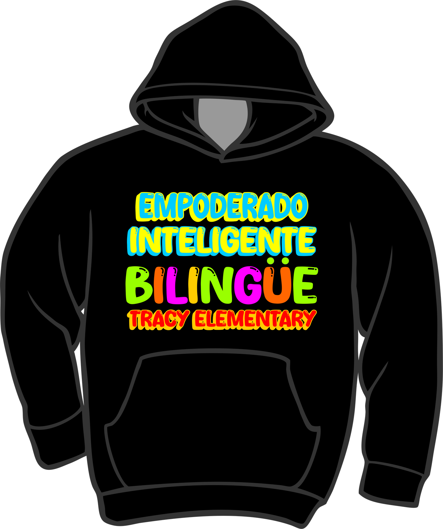 Tracy Fundraiser Dual Language Hoodie