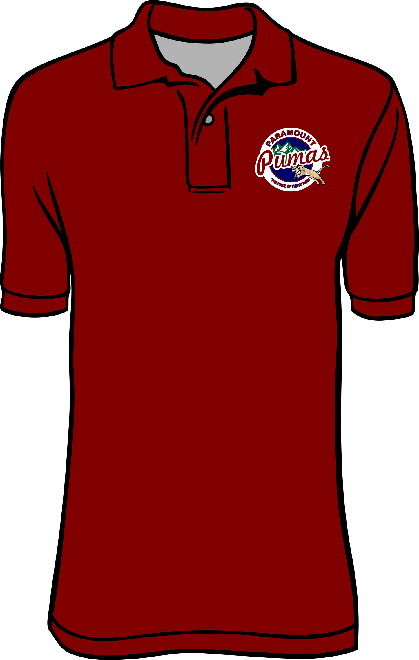 Paramount Maroon Polo's