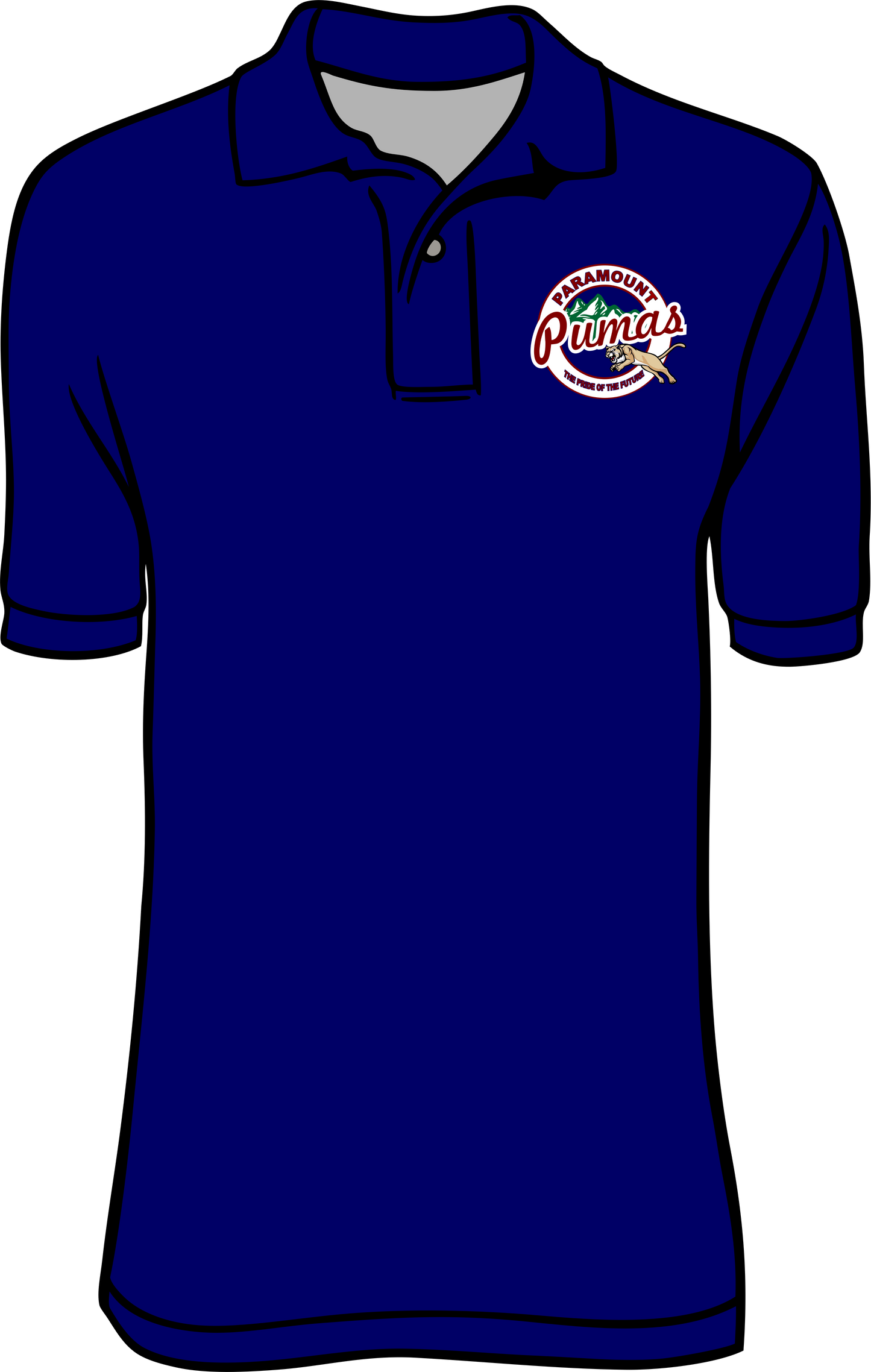 Paramount Navy Polo's