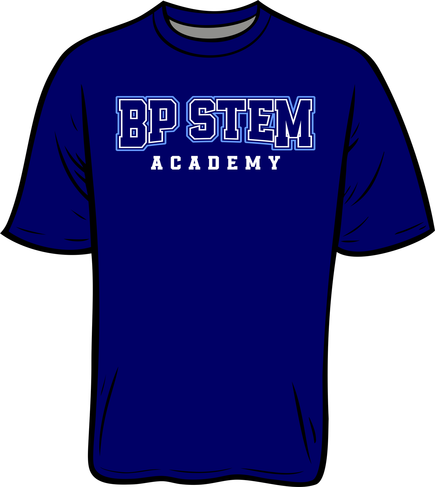 BP STEM Fundraiser Navy Shirt