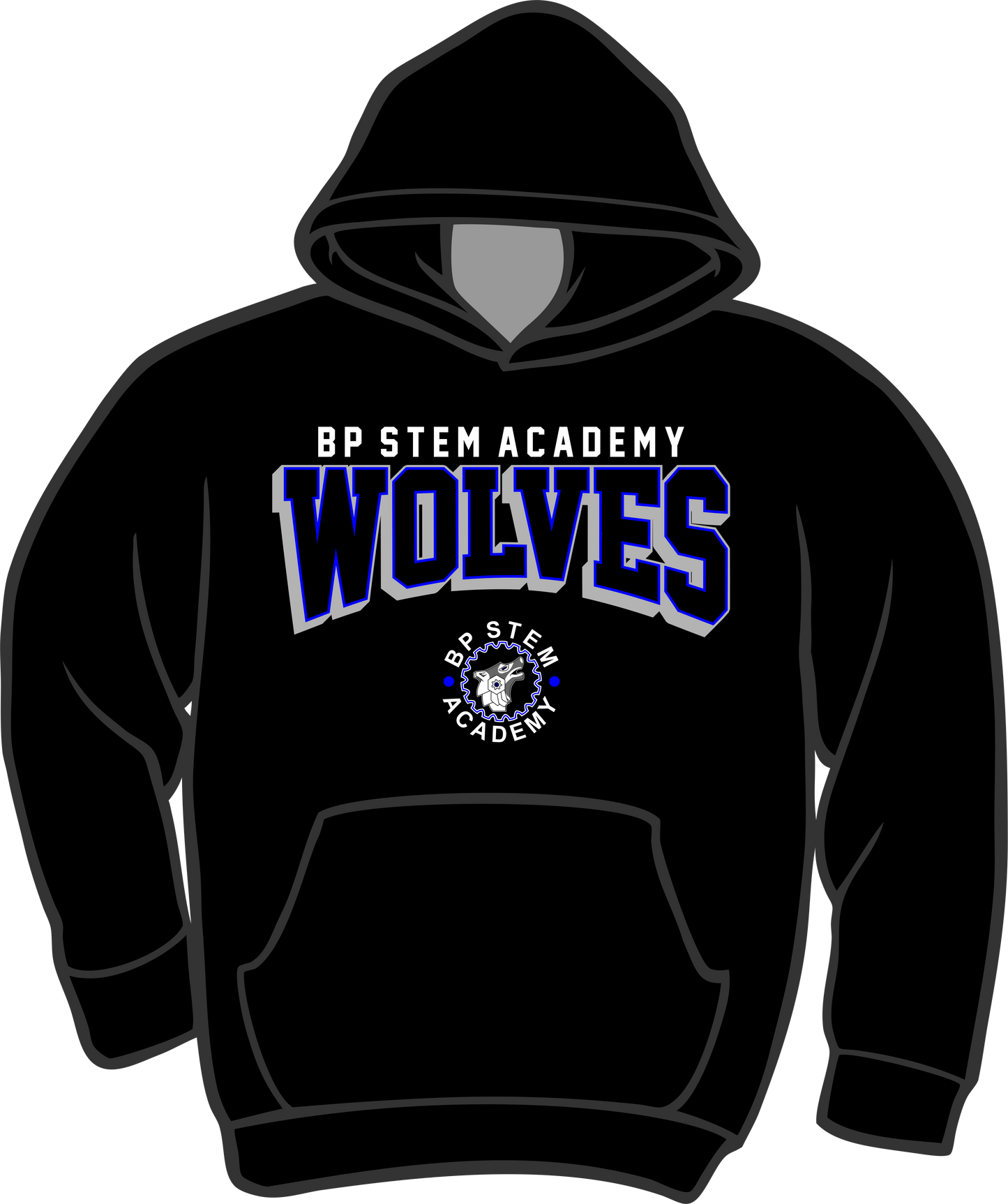BP STEM Wolves Hoodie