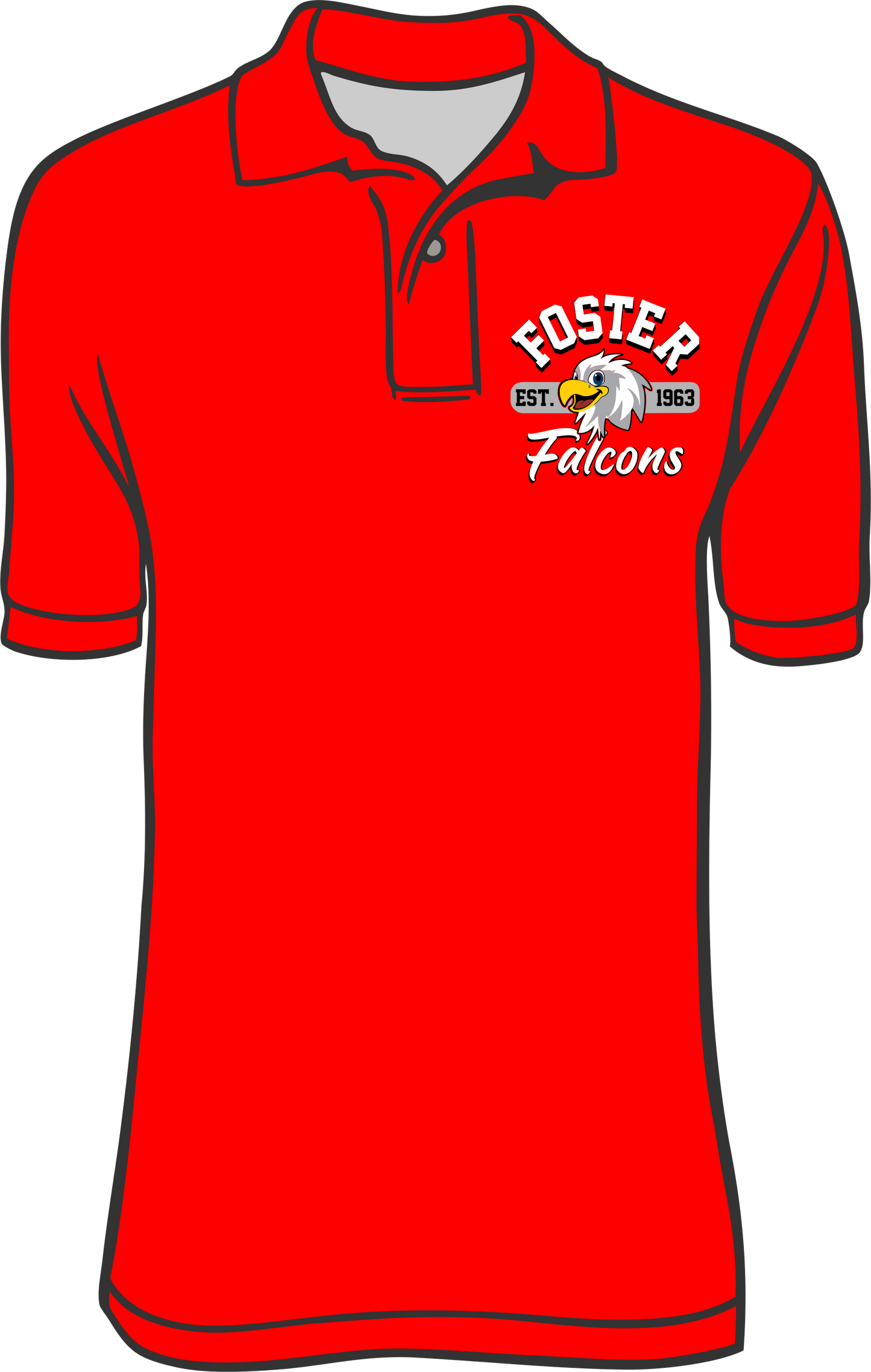 Foster Red Polo