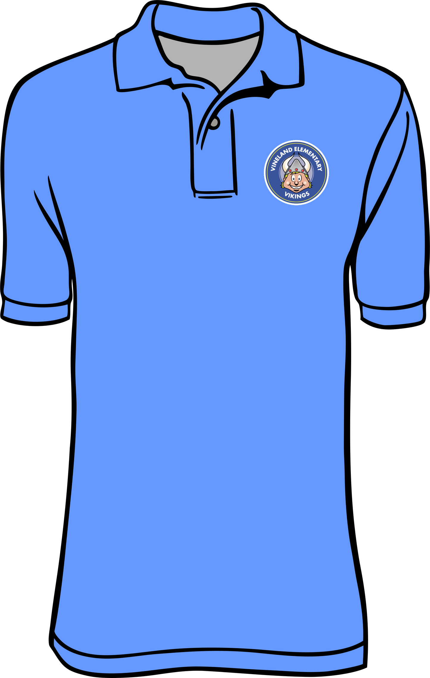 Vineland Light Blue Polo