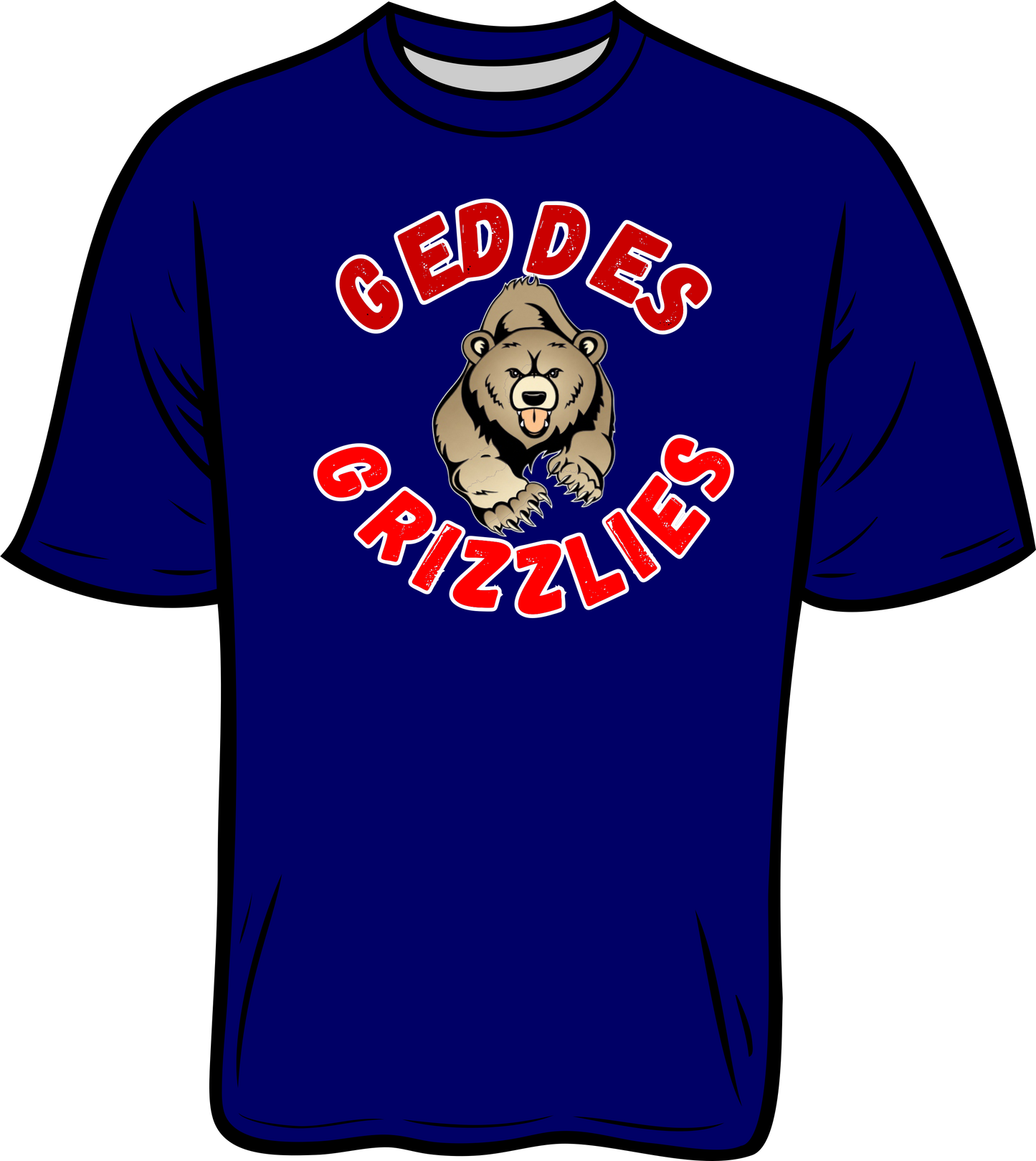 Geddes Navy Shirt