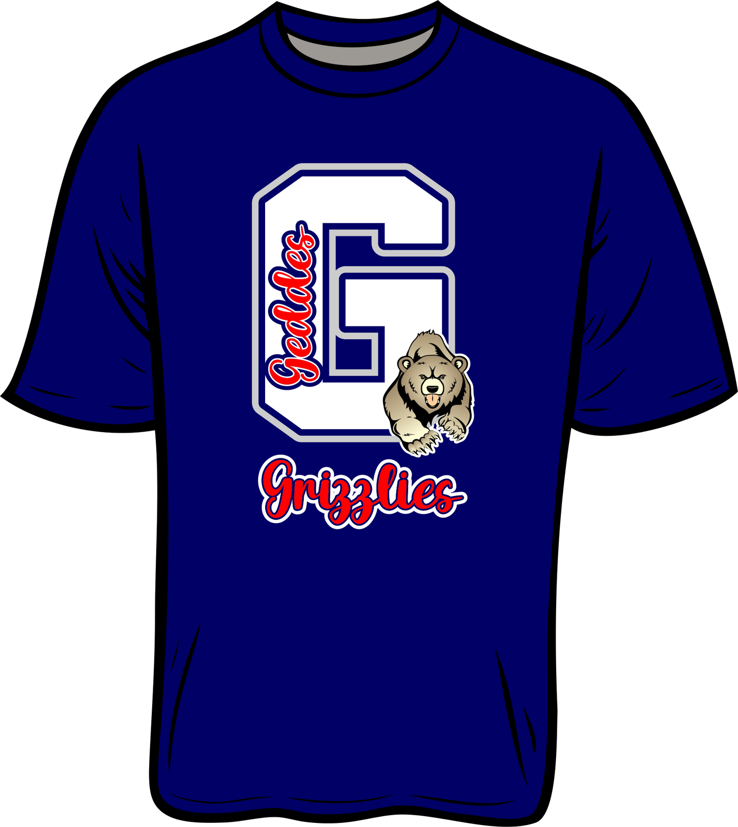 Geddes Navy G Shirt