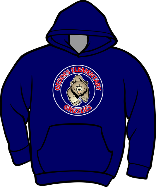 Geddes Navy Hoodie