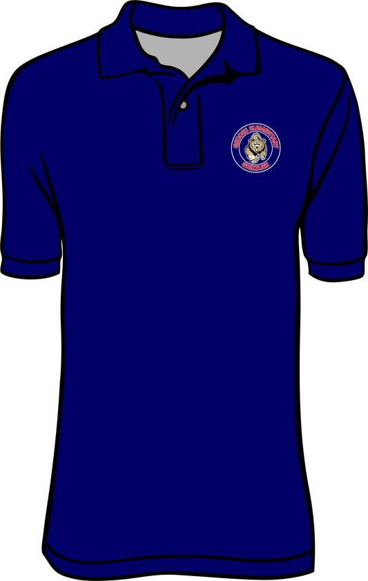Geddes Navy Polo