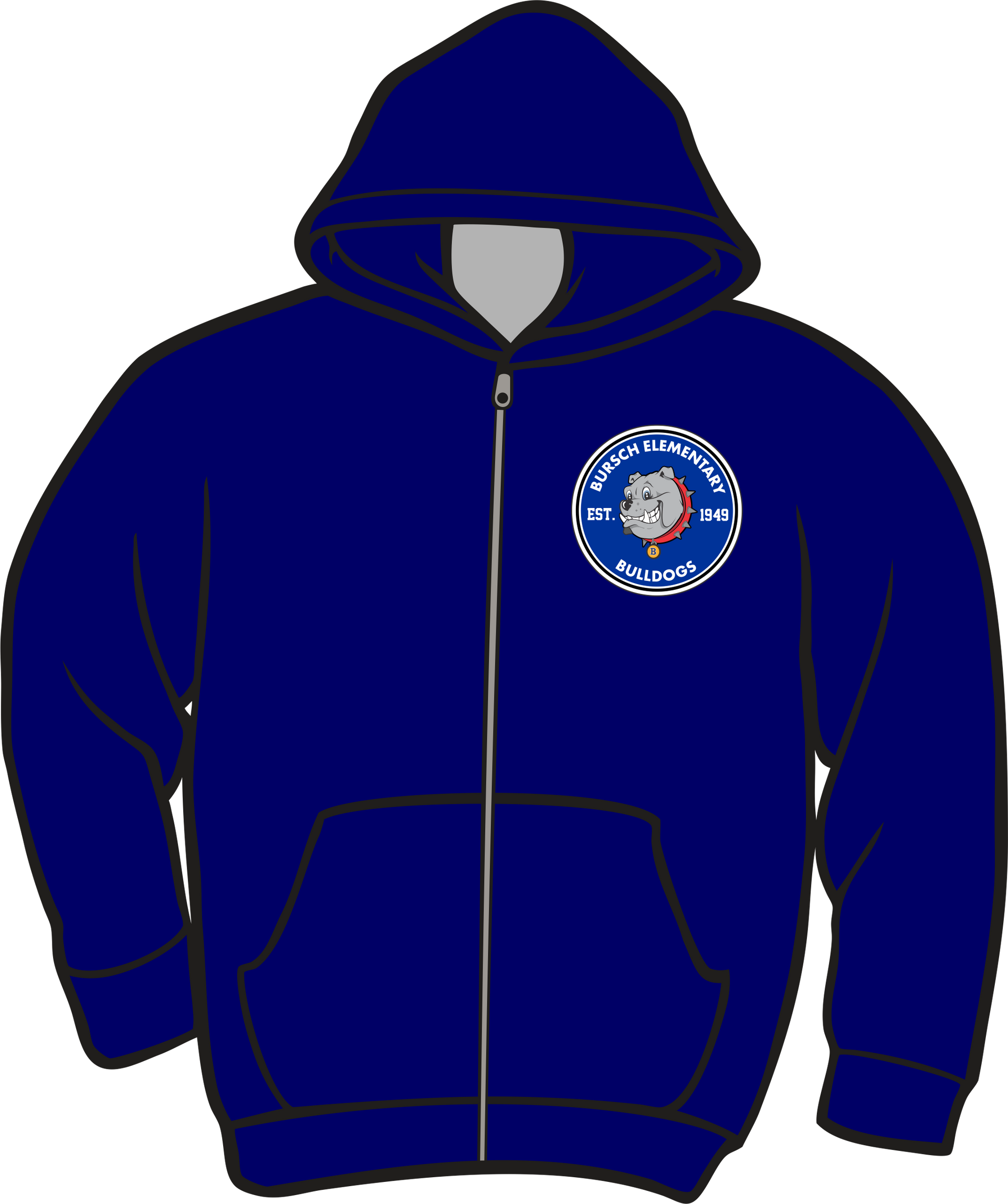 School Days Chillweeb Zip-up hoodie パーカー Bursch Navy Zip Up Hoodies – MCPSchoolwear.com