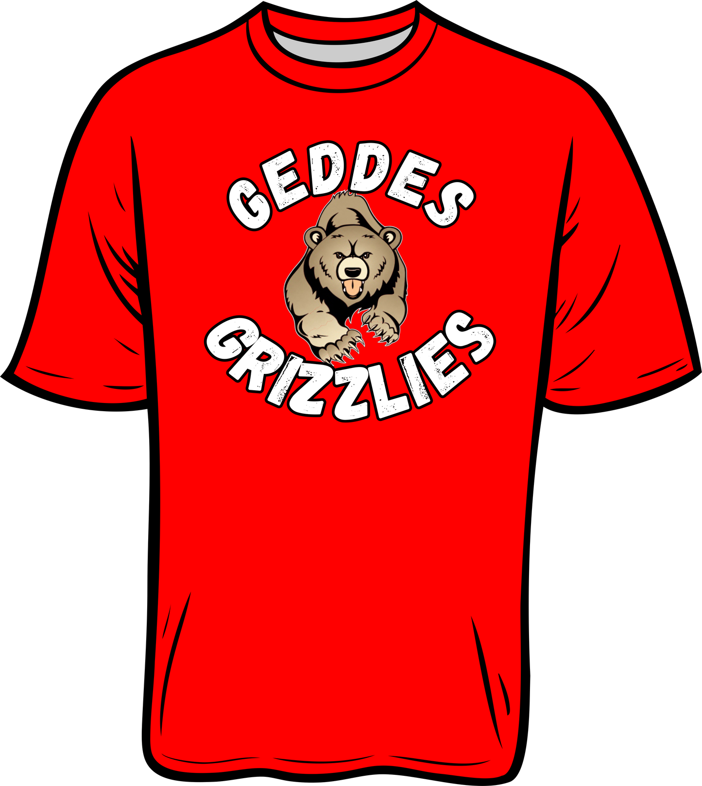 Geddes Red Shirts