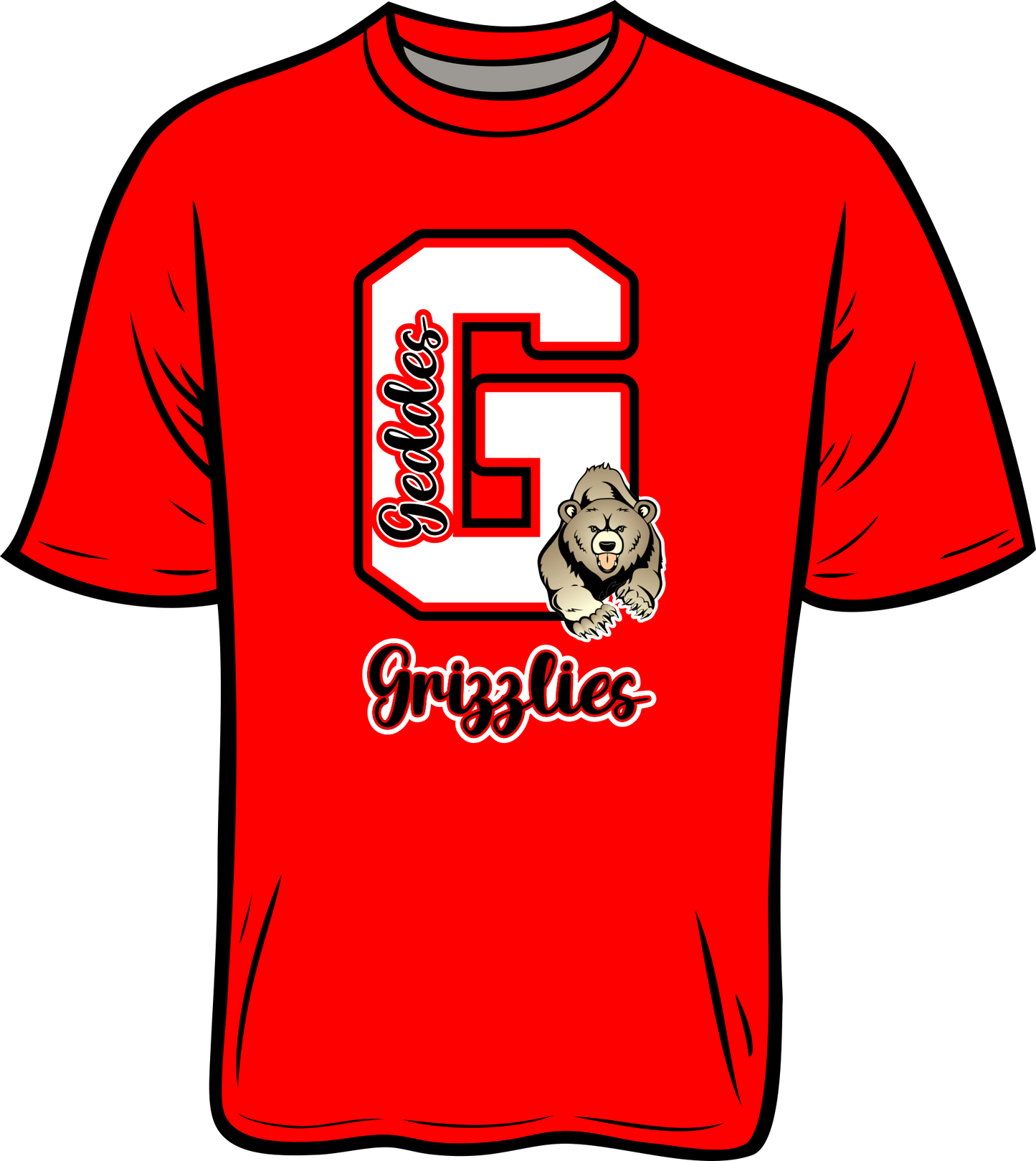 Geddes Red G Shirt