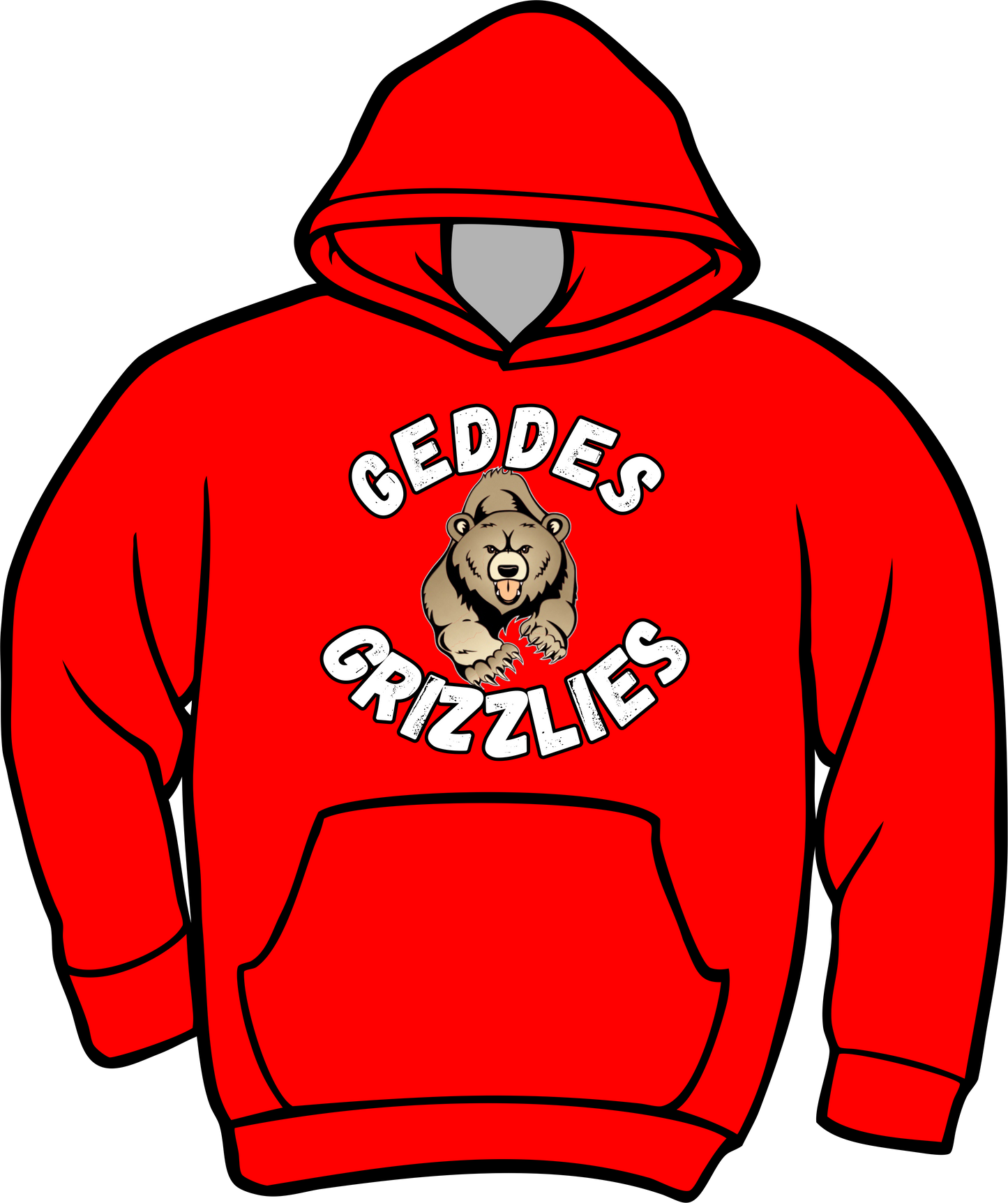 Geddes Red Hoodie
