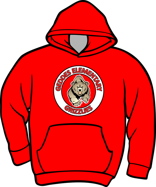 Geddes Red Hoodie