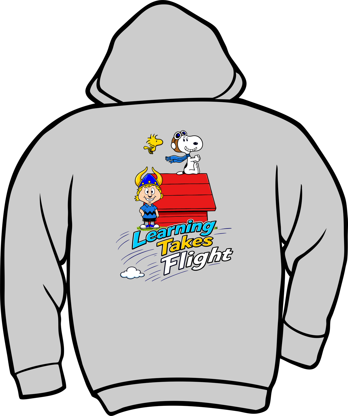Vineland Zip Up Snoopy Hoodie