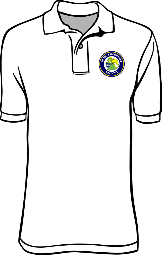 De Anza White Polo